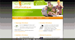 Desktop Screenshot of c-home-informatique.fr