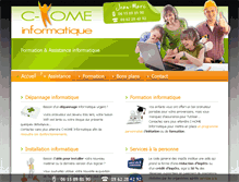 Tablet Screenshot of c-home-informatique.fr